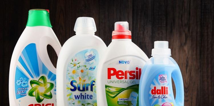 POZNAN POLAND - JAN 20 2017: Although global soap and detergent industry includes about 700 companies it remains highly concentrated with the top 50 companies holding almost 90 percent of the market