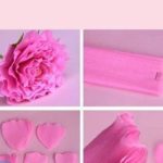 Гвоздики из салфеток своими руками — мастер-класс