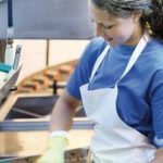 Как отмыть противень от старого жира?