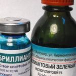 Как смыть зеленку с кожи быстро?