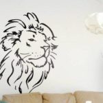 Рисунки на обоях своими руками