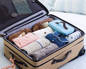 Как компактно сложить вещи в чемодан?