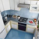 Дизайн кухни в хрущевке 6 кв. м