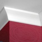 Как клеить полиуретановый потолочный плинтус?