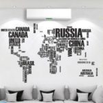 Декорации на стену в виде геометрических фигур