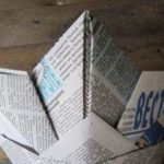 Как сделать шапку из бумаги?