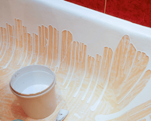 Покраска ванны акрилом