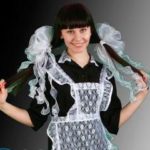 Как сшить школьный фартук?