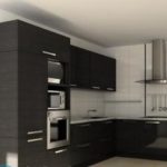 Угловая тумба под мойку для кухни