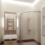 Дизайн маленькой ванны без унитаза